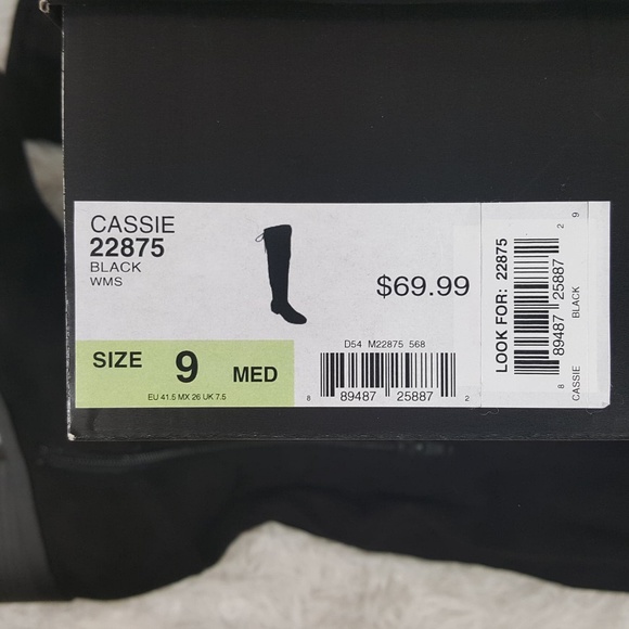 SM New York Tall Over The Knee Boots NWT Size 9 - Picture 8 of 8